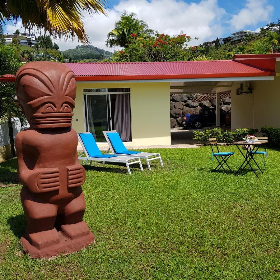 Villa Le Tiki Rouge Punaauia  Exterior foto